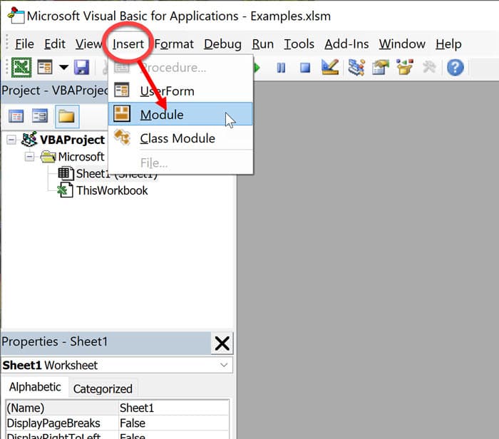 How to create a module in VBA Create a module in Excel VBA