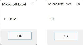 How to make private declarations in VBA