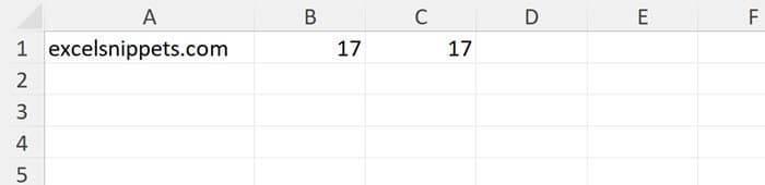 How to interact with Excel spreadsheets using VBA Len function Interact with Excel spreadsheets using VBA Len function